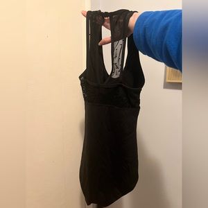 Womenswear black leotard